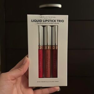 Anastasia Liquid Lipstick Trio - Red, Pink, Brown
